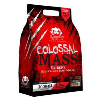 Barbarian Nutrition Colossal Mass 4kg Choc Bag