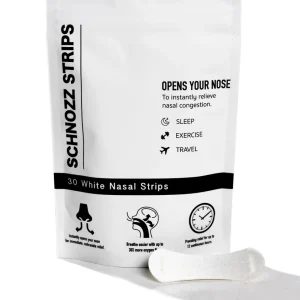 Schnozz Strips 30x White Nasal Strips