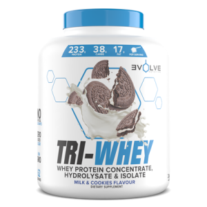 Evolve Tri-Whey Milk and Cookies 909g