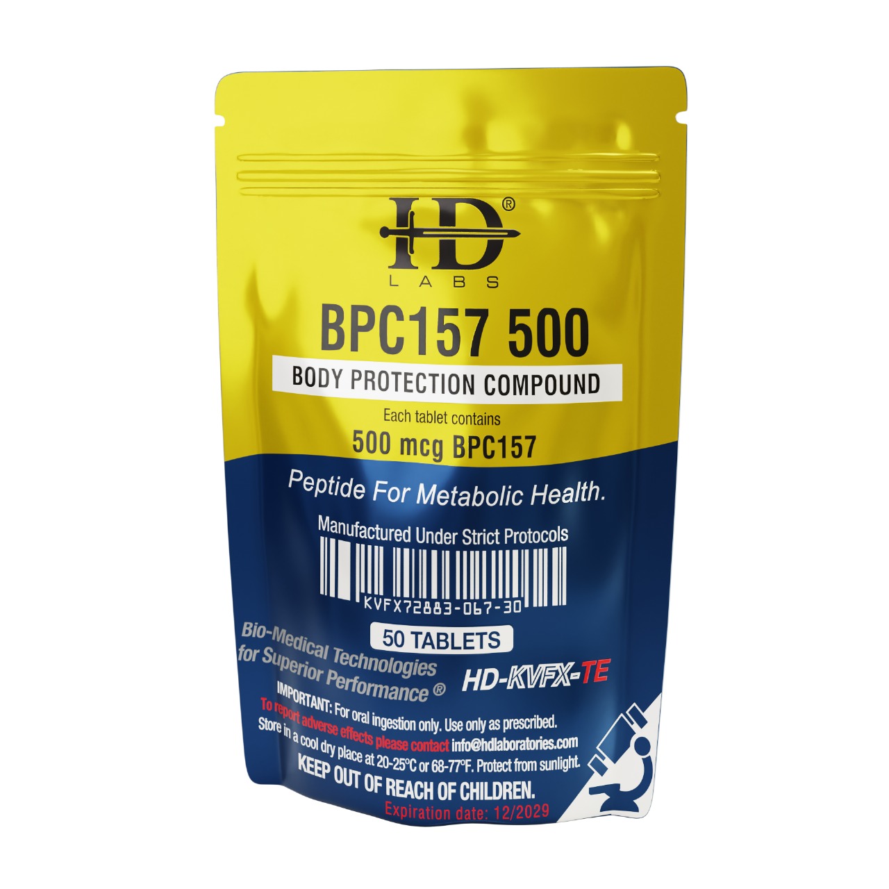 hd labs bpc 157 Oral BPC157 500mg 50tabs – The Supplement Hub Discover KPV and BPC-157