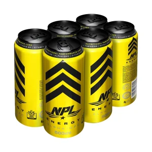 NPL Energy Drink 500ml Yellow Army Mango